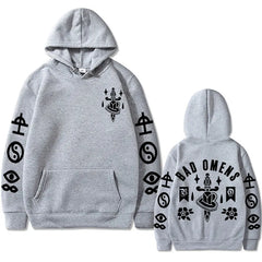 Awesome Bad Omens Band Tour 2023 American Music Double Sided Print