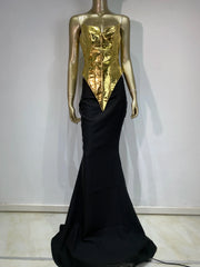 Amaya Elegant Maxi Skirt Set