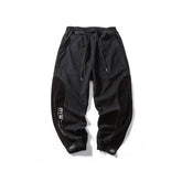 Corduroy Patchwork Casual Cargo Pants Hip Hop Men Streetwear Harajuku Fashion Sweatpants