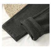 Woolen Pants Harem Pencil Pants 2023 Autumn Winter High Waisted Casual Suit Pants