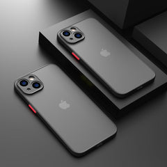 Matte Phone Case for IPhone Luxury Soft Silicone Shockproof