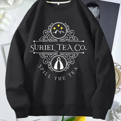 Suriel Tea Co Acotar Crewneck Sweatshirt Woman Pullover Harajuku Streetwear
