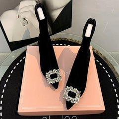 Do The Talking Ankle Boot Heels