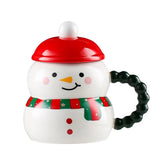 Christmas Ceramic Cup Mug Santa Claus Gift Cup