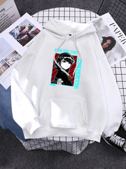 Komi San Can'T Communication Women Hoody Street Hooded Sweatshirts