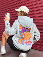 Basketball Usa 86 Letter Cartoons Printing Hoodies Women Fleece Fashion Autumn Casual