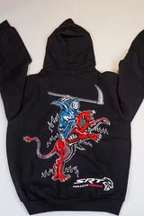 Y2K Hip Hop Skull Men Hoodie Harajuku Gothic Style
