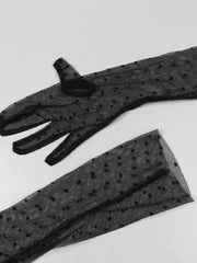 Black Sequin Embellished Mermaid Dress