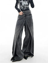 Go Off Layered Black Denim Jeans