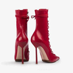 Pointed In The Right Direction Ankle Boot Heels