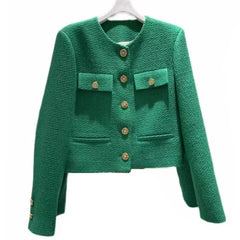Korean Chic Jacket Vintage Coat Women Outerwear