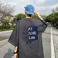 Streetwear T-shirt Men's Fashion Y2k