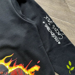 Cactus Hoodie Personalized Baseball Pullover Sweatshirts