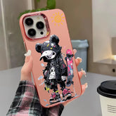 Case Cool Cartoon Fashion Skull Graffiti Color Laser Printing