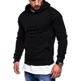 Casual Hip Hop Tops Men White Pullover Hoodies