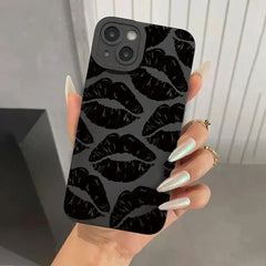 Lip Printed iPhone Case: Soft Shockproof Back Cover