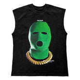 Green Skimming Crop Top