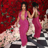 Soft And Hot Maxi Dress