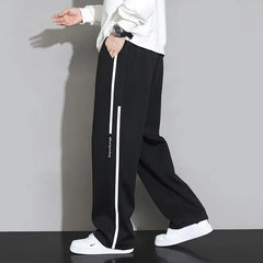 2023 New Sweatpants Men Baggy Joggers Wide Leg Pants Loose Outdoor