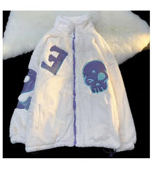 Women's Skull Casual Jacket for WInter