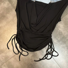 Come With Me Drawstring Top