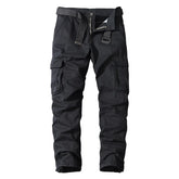 Cargo Pants Men Jogging Casual Pants Cotton Full Length Military Streetwear