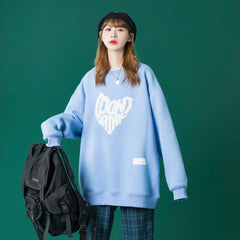 Japanese Letter Designer Hoodie: Y2k Vintage Streetwear for Fashion Women