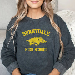 Buffy The Vampire Slayer Sweatshirt Sunnydale High School Retro Crewneck