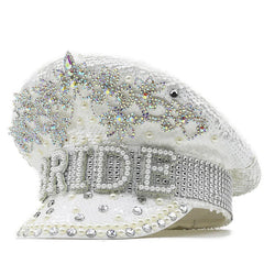 The Mrs Bride Captain Hat