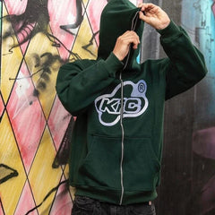 Y2K Streetwear Zip-Up Hoodies Anime-Inspired Vintage for Autumn and Winter