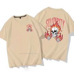 Skull Summer Harajuku Streetwear Tee