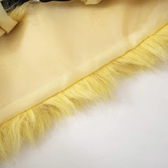 Fur Plush Cropped Jacket