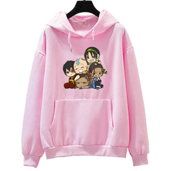 Avatar The Last Airbender Hoodie for Autumn/Winter Fleece Soft Sweatshirt Manga