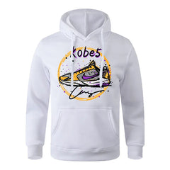 Autumn Winter printing Basketball shoes Hoodie Sweatshirt loose casual Hip-hop Sweatshirts