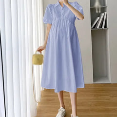 Women's Solid Color Casual Dress