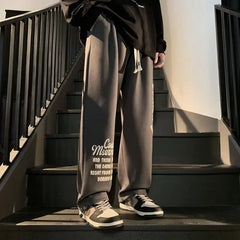 Korean Streetwear Ribbon Cargo Pants: Casual Hip Hop Style
