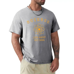 Men Science Like Magic But Real Tshirt Funny Nerdy Teacher Tee