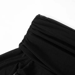 Eyes On Me Mesh Maxi Dress