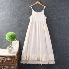 Spring Summer Sleeveless Sling Dress Women