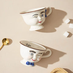 Retro Coffee Cup Breakfast Tea