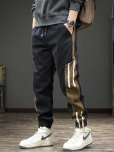 Side Stripe Sport Pants Men Casual