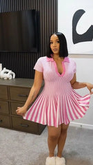 Vintage Knitted Mini Dress