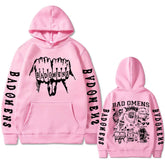 Bad Omens Graphic Hoodie Gothic Streetwear