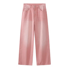 Korean Style New Vintage Straight Wide Leg Pants for Men