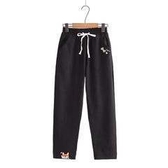 Shiba Inu Kawaii Pants for Women - Sweet and Cute