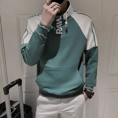Letter Sweatshirts Autumn Winter Loose Korean Tops Casual Sweatshirts