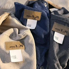 Street Corduroy Autumn and Winter Top y2k