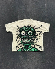 Cartoon Harajuku Style Loose Summer Women