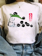 Women's Tees Print Cartoon