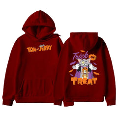 2024 Arrival Cat Tom Mouse Jerry Fashion Couple Sweatshirt Streetwear Sportswear